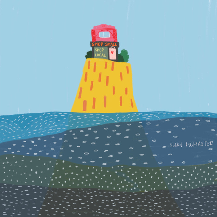 Melbourne Artist Suki McMaster Victoria Flooding Illustration