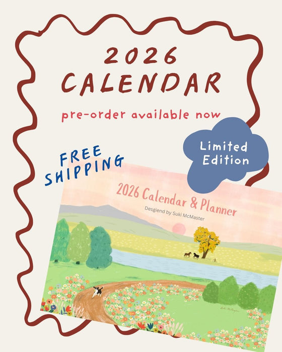 2026 Calendar and Planner by Suki McMaster