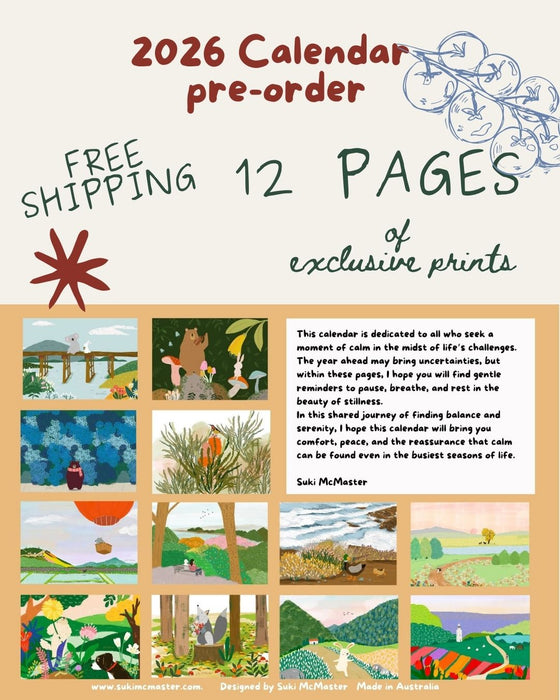 2026 Calendar and Planner by Suki McMaster