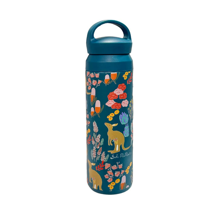 Insulated Water Bottle - Kangaroo by Suki McMaster