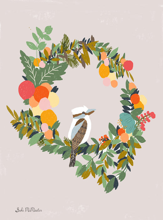 Blank Card - Kookaburra by Suki McMaster