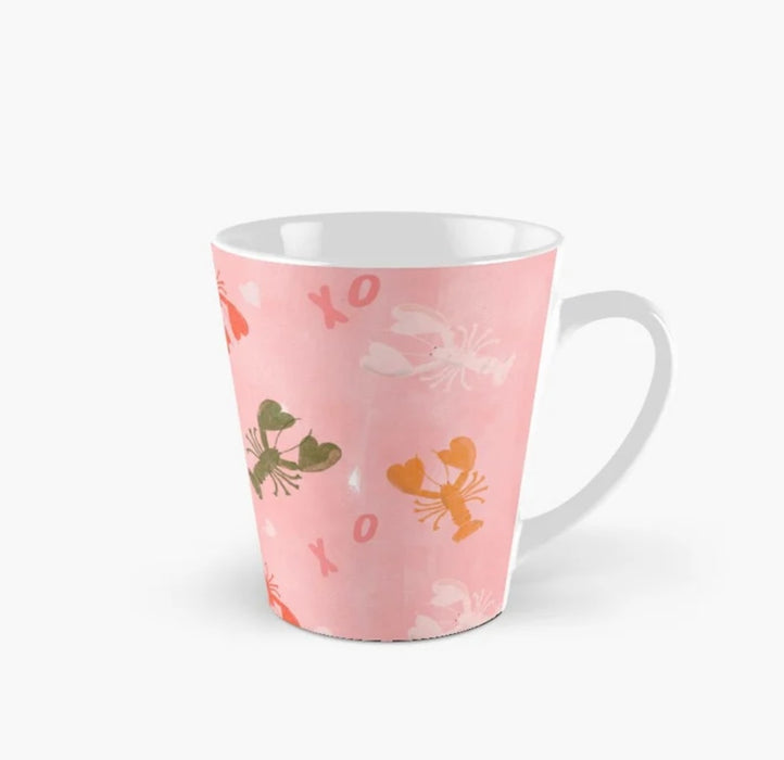 Ceramic Mug - Love Me Lobster by Suki McMaster