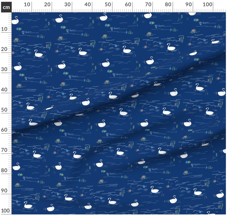 Suki McMaster - Fabric Collection - Swan Lake