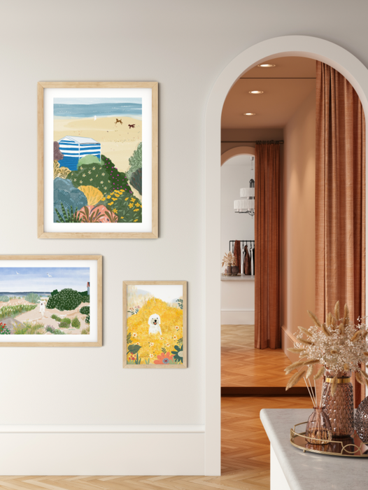 Wall Art Print - Oodles of Melbourne Daisy by Suki McMaster