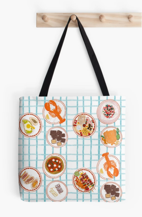 Tote Bag - Australian Foodie by Suki McMasterl