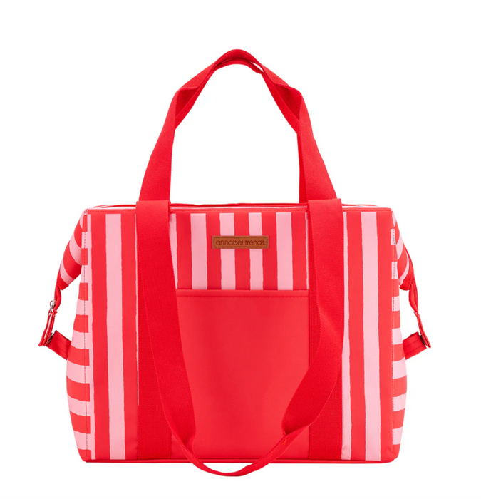 Picnic Cooler Bag - Red Stripe (Box) by Annabel Trends