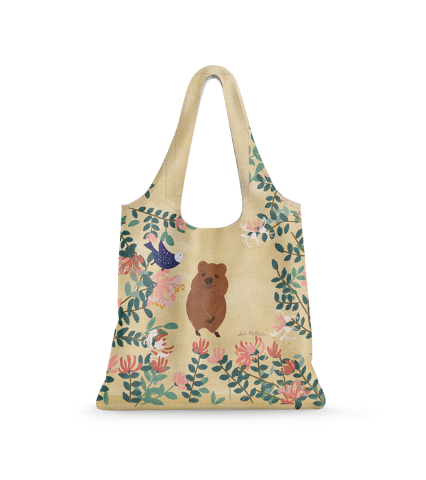 Reusable Shopping Bag - Quokka by Suki McMaster