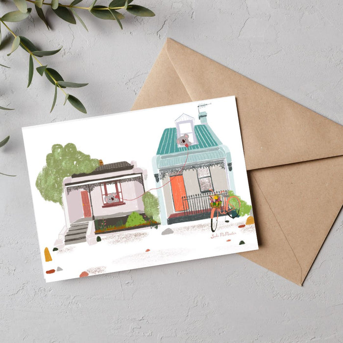 Blank Card - Connection by Suki McMaster
