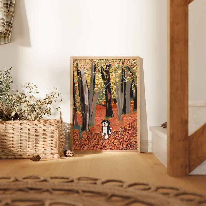 Australian Landscape Wall Art Print - Carlton Gardens by Suki McMaster