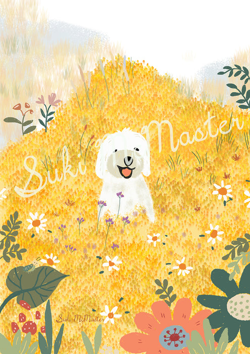 Wall Art Print - Oodles of Melbourne Daisy by Suki McMaster