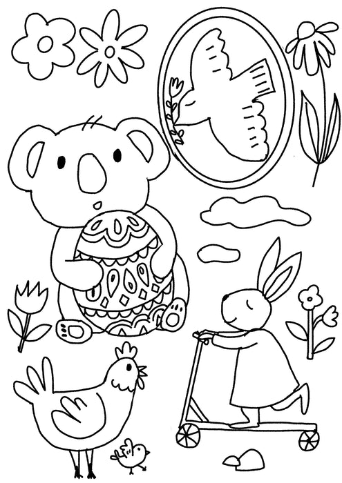 Free Easter Coloring-In Activity | Suki McMaster – Free Download
