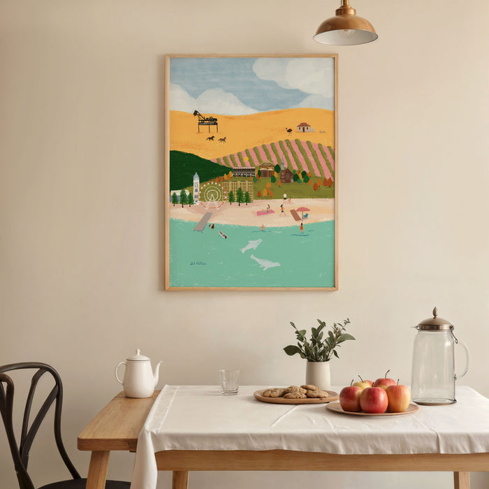 Australian Landscape Wall Art Print - South Australia by Suki McMaster