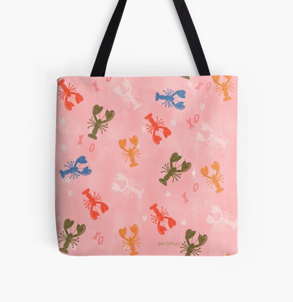 Tote Bag - Love Me Lobster by Suki McMaster