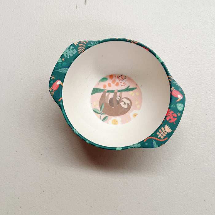 Melamine Bowl - Sloth Design by Suki McMaster