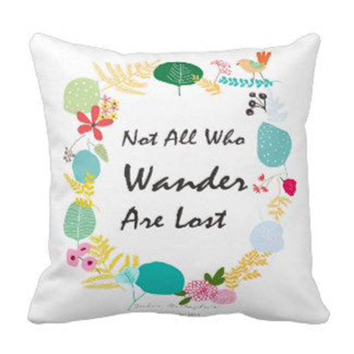 Cushion Cover - Wanderlust by Suki McMaster