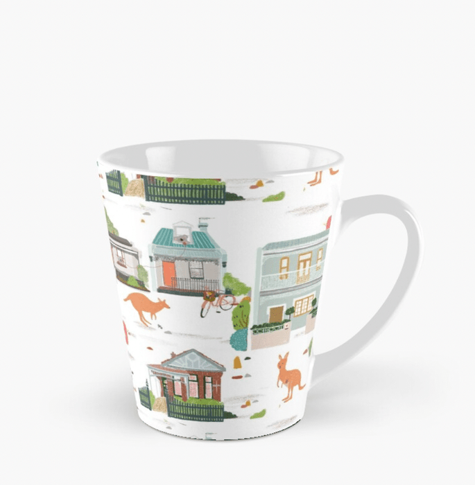 Ceramic Mug - Melbourne Lockdown by Suki McMaster