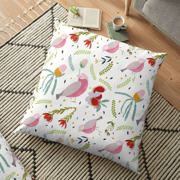 Suki McMaster Melbourne Design extra large galah pillow dog bed reading corner