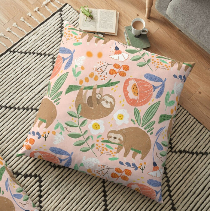 Suki McMaster Melbourne Design extra large sloth pillow dog bed reading corner
