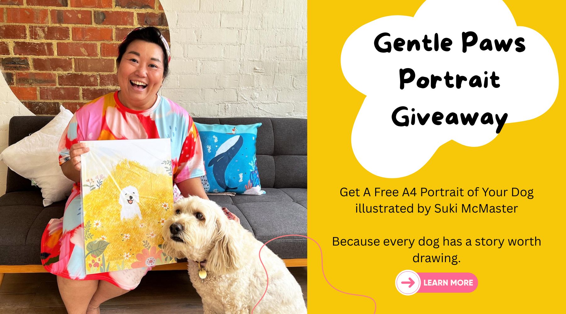 Gentle Paws Portrait Giveaway