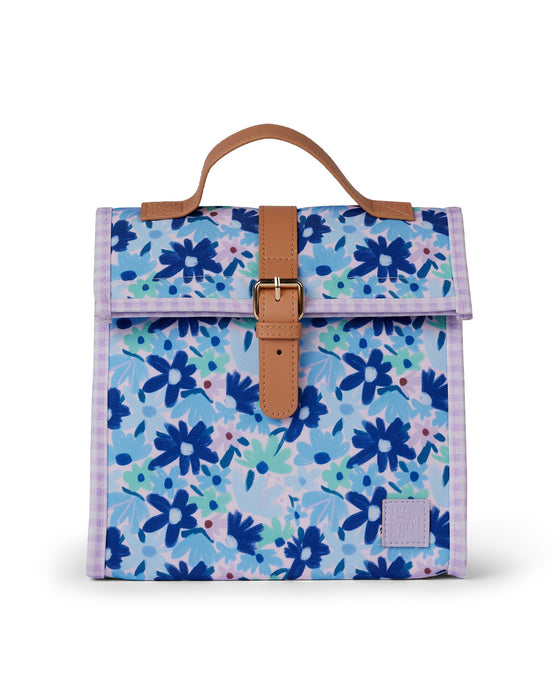 Lunch Satchel - Blue Meadow by The Somewhere Co