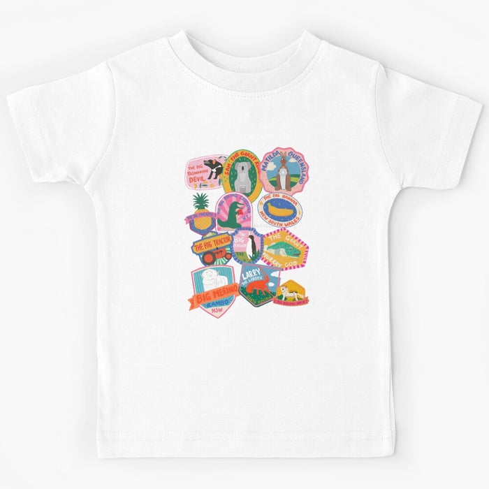Australia Big Kids T-Shirt by Suki McMaster