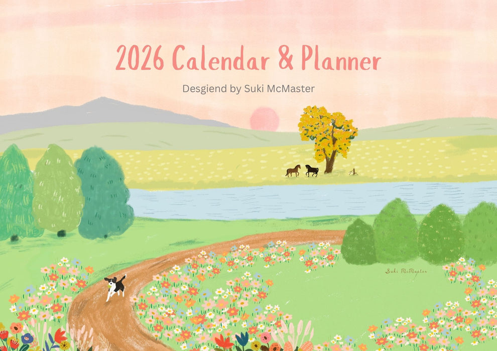 2026 Calendar and Planner by Suki McMaster