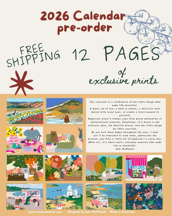 2027 Calendar and Planner by Suki McMaster     PRE_ORDER