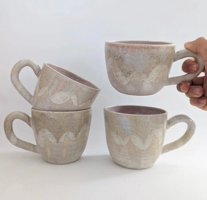 Handmade Ceramic Mug - Muted Mug by Clay By Tina