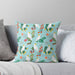 Australian cockatoo art cushion cover by Suki McMaster, stylish and nature-inspired home accessory.
