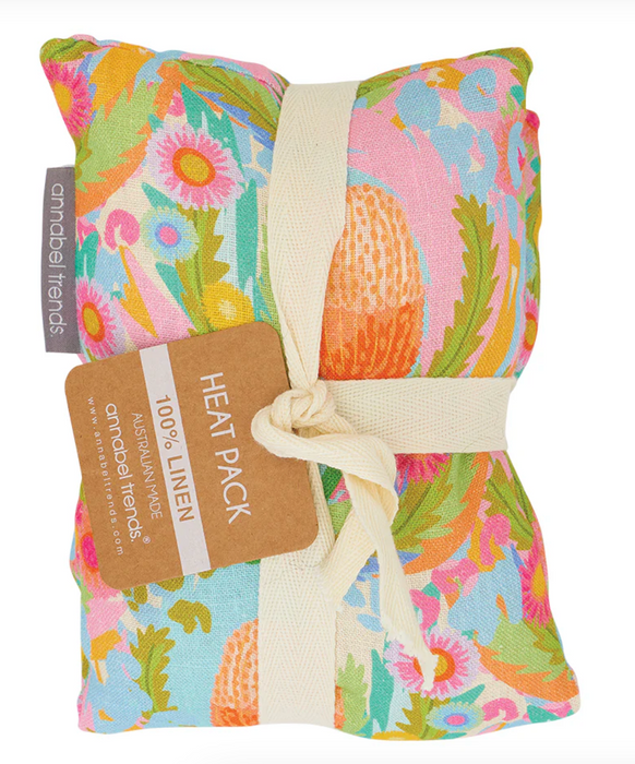 Heat Pillow - Linen - Paper Daisy - By Annabel Trends