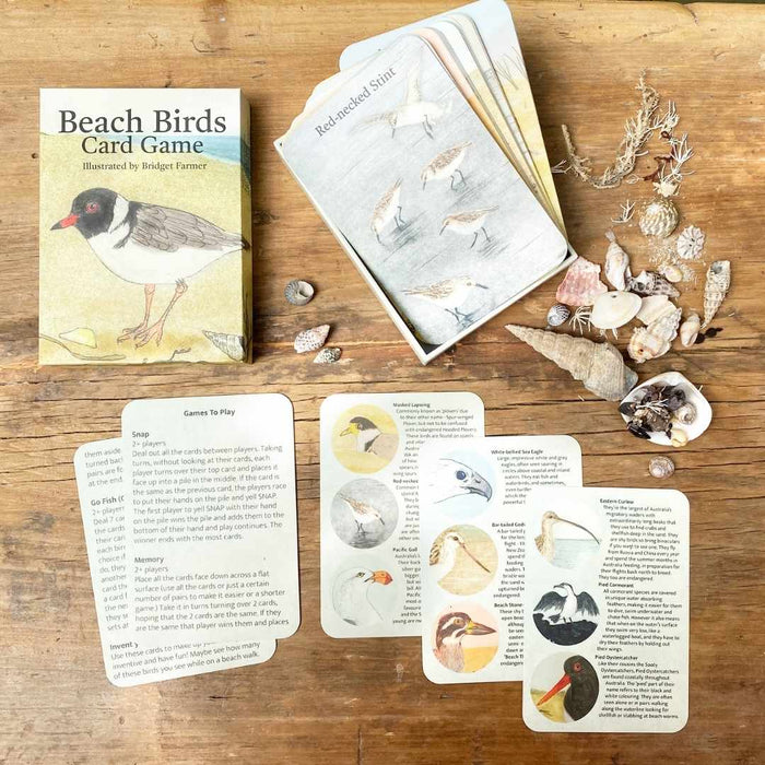 The Beach Birds Card Game by Bridget Farmer