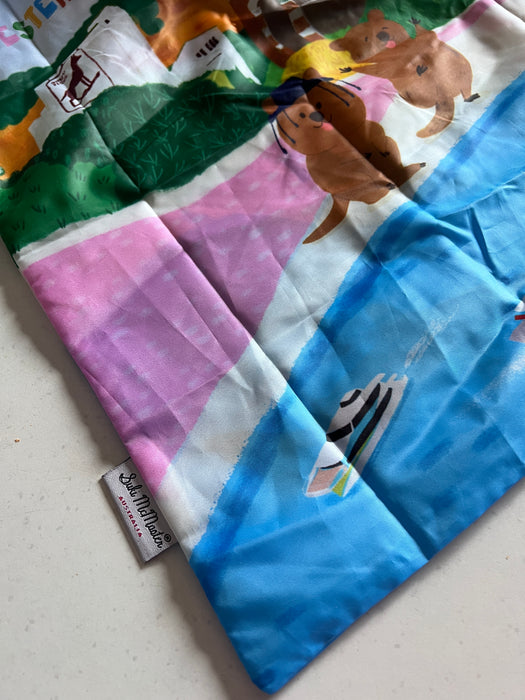 Reusable Shopping Bag - Western Australia with Joyful Quokka  by Suki McMaster