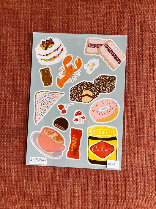 "All About Australia" Sticker Set by Suki McMaster