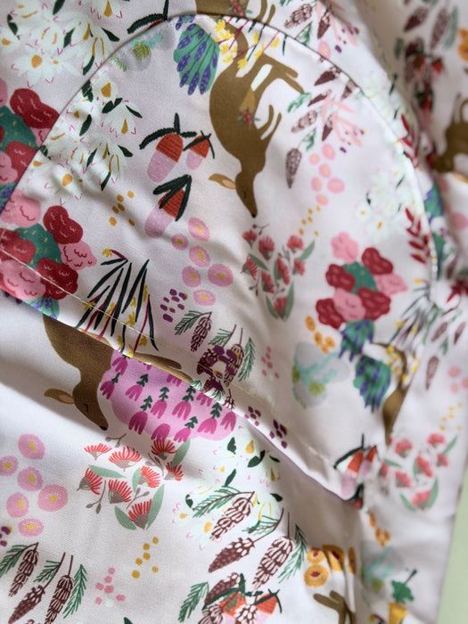 Adult Apron - Pink Kangaroo by Suki McMaster