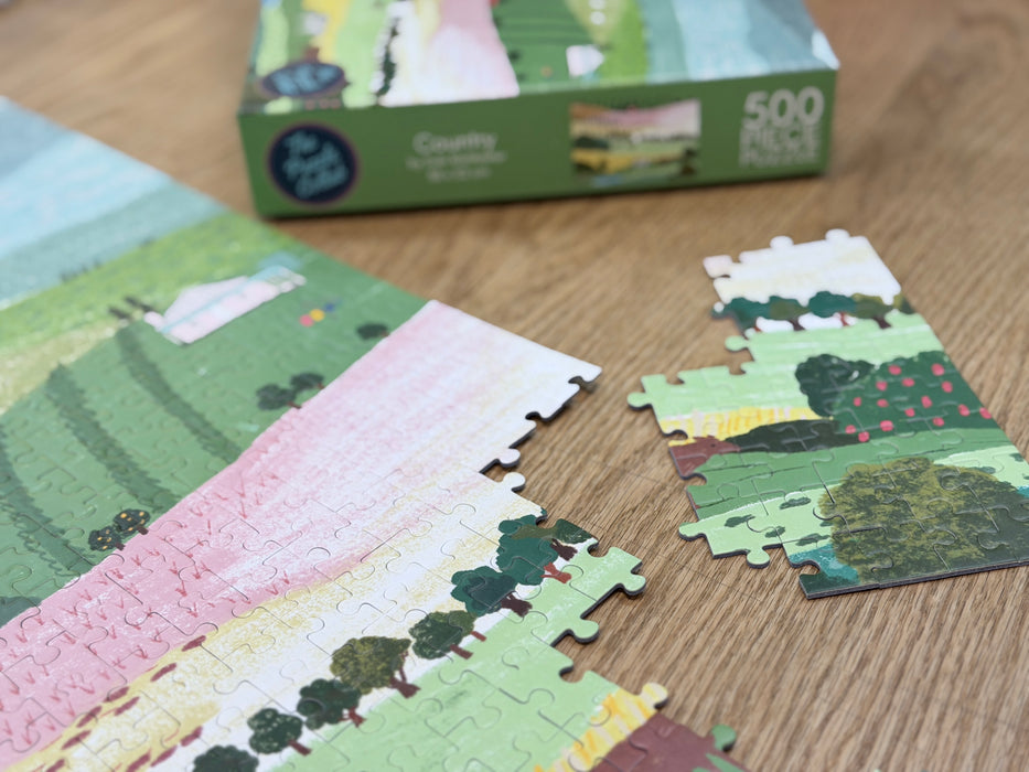 Country — Jigsaw Puzzle 500 pieces | Art by Suki McMaster × The Puzzle Collab