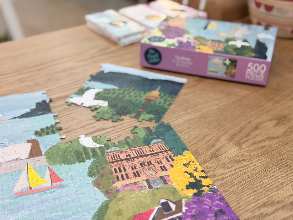 Sydney — Jigsaw Puzzle 500 pieces | Art by Suki McMaster × The Puzzle Collab