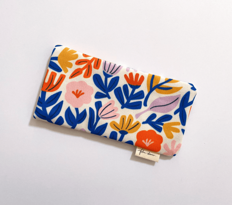 Sunglasses Case/Pouch - Weaving Petals Design by Fabric Drawer