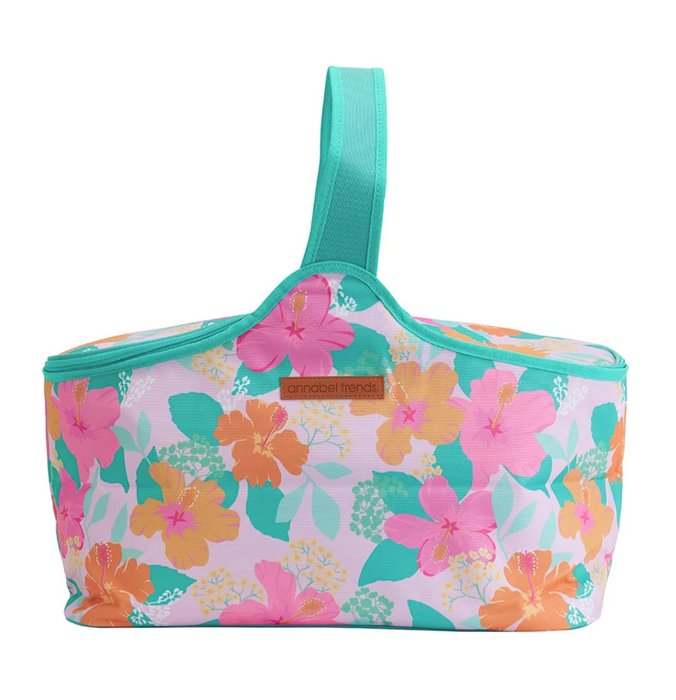 Picnic Cooler Bag - Hibiscus by Annabel Trends