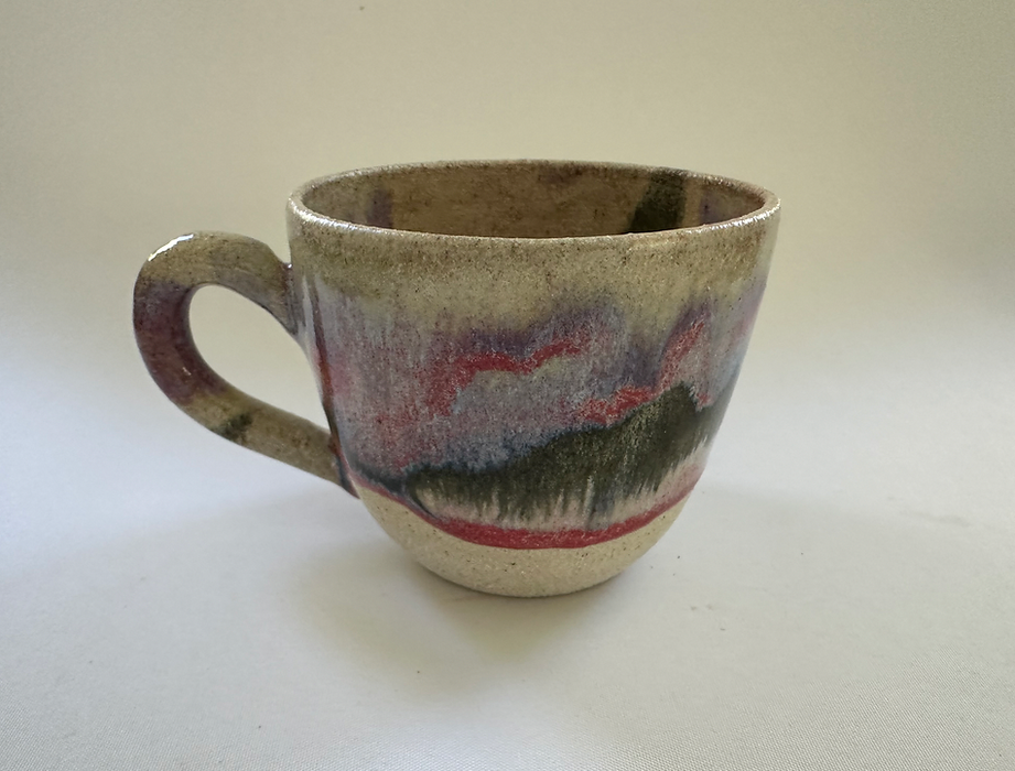 Handmade Ceramic Mug - Bright Mug (Wide Tall) by Clay By Tina