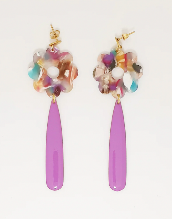 Earrings - Tootsie | Violet by Middle Child