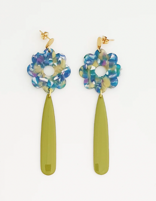 Earrings - Tootsie | Avocado by Middle Child