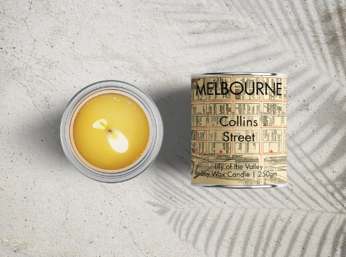 Collins Street Soy Candle - by Melbourne Candle Co.