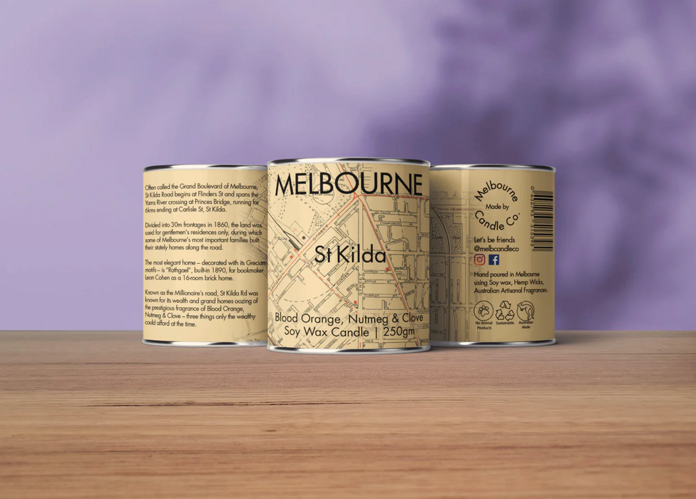 St Kilda Soy Candle - by Melbourne Candle Co.