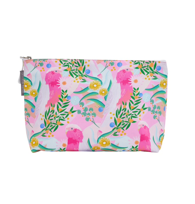 Cosmetic Bag - Galah (Cotton) by Annabel Trends