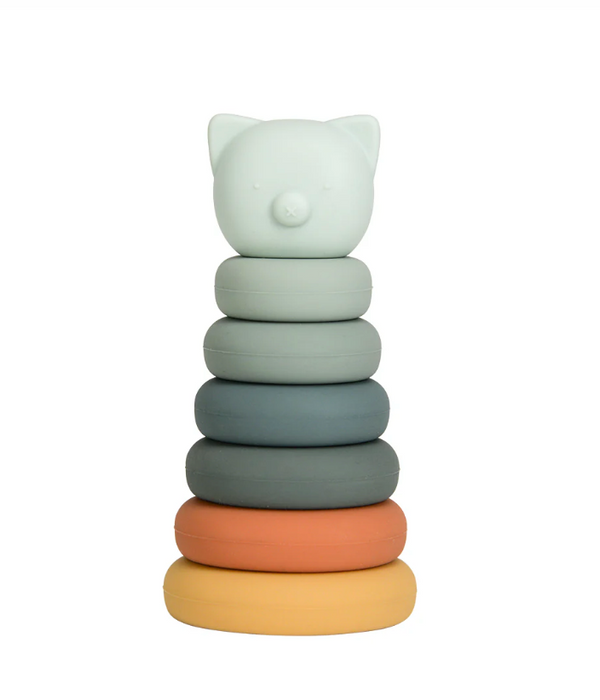 Silicone Stackable Toy - Bear by Annabel Trends