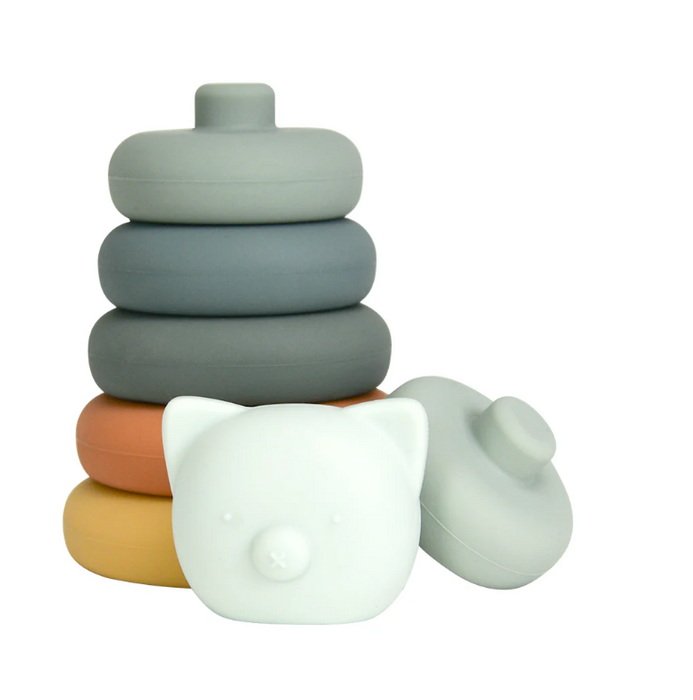 Silicone Stackable Toy - Bear by Annabel Trends