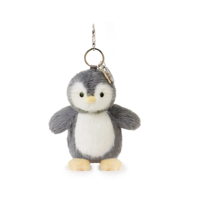 Iggy Penguin Bag Charm (Vegan Angora) 7"/ 18 cm by O.B. Designs