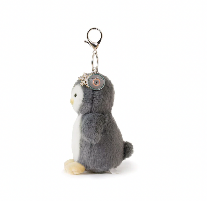 Iggy Penguin Bag Charm (Vegan Angora) 7"/ 18 cm by O.B. Designs