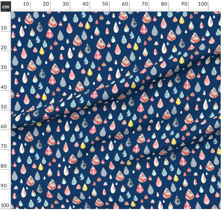 Fabric Collection - Raindrop by Suki McMaster