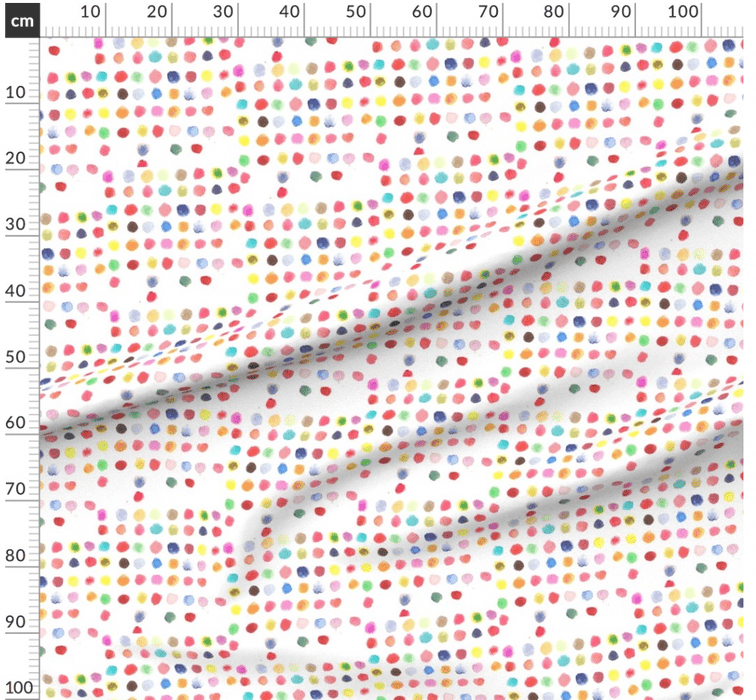 Colourful Dots Design - Suki McMaster Fabric Collection Melbourne Design 